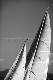 Classic Sparkman & Stephens, S&S 53 foot Yawl Skylark at the Voiles de Saint Tropez 2012