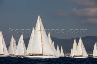 Classic Sparkman & Stephens 53 foot Yawl at the Voiles de Saint Tropez 2012