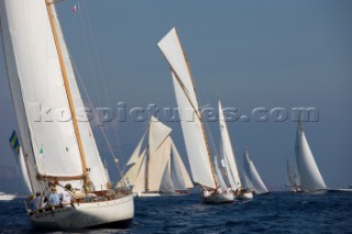 Classic Sparkman & Stephens 53 foot Yawl at the Voiles de Saint Tropez 2012