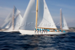 Classic Sparkman & Stephens, S&S 53 foot Yawl Skylark at the Voiles de Saint Tropez 2012