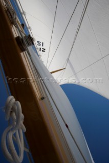 Classic Sparkman & Stephens, S&S 53 foot Yawl Skylark at the Voiles de Saint Tropez 2012