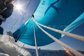 Classic Sparkman & Stephens, S&S 53 foot Yawl Skylark at the Voiles de Saint Tropez 2012