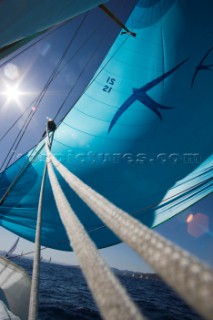 Classic Sparkman & Stephens, S&S 53 foot Yawl Skylark at the Voiles de Saint Tropez 2012