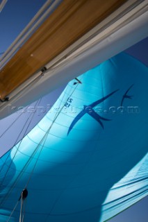 Classic Sparkman & Stephens, S&S 53 foot Yawl Skylark at the Voiles de Saint Tropez 2012