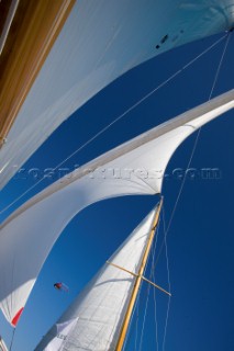 Classic Sparkman & Stephens, S&S 53 foot Yawl Skylark at the Voiles de Saint Tropez 2012