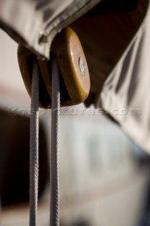 Classic Sparkman & Stephens 53 foot Yawl at the Voiles de Saint Tropez 2012