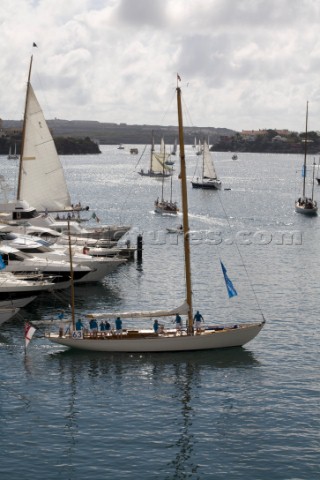 Skylark winner of the Panerai trophy Copa del Rey Mahon Regatta 2012