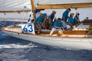 Skylark winner of the Panerai trophy Copa del Rey Mahon Regatta 2012