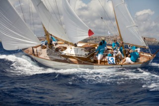 Skylark winner of the Panerai trophy Copa del Rey Mahon Regatta 2012