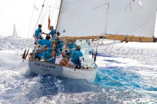 Skylark winner of the Panerai trophy Copa del Rey Mahon Regatta 2012