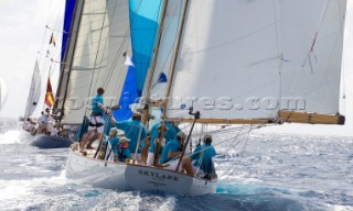Skylark winner of the Panerai trophy Copa del Rey Mahon Regatta 2012