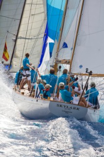 Skylark winner of the Panerai trophy Copa del Rey Mahon Regatta 2012