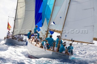 Skylark winner of the Panerai trophy Copa del Rey Mahon Regatta 2012