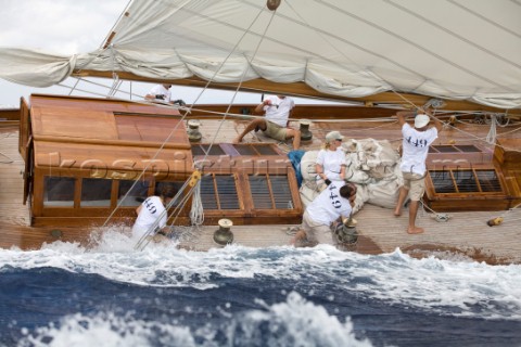 Eilean at the Panerai regatta Mahon