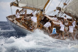 Eilean at the Panerai regatta Mahon