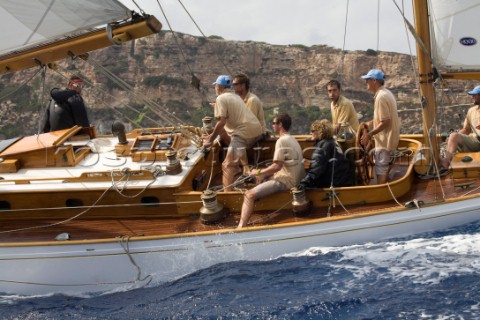 COPA DEL REY DE BARCOS DE POCA 2012 Panerai Classic series Sparkmans  Stephens Argyll