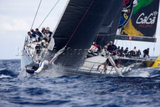 Maxi Yacht Rolex Cup 2012, Porto Cevo, Sardinia, Belle Mente & Stig