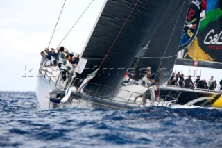 Maxi Yacht Rolex Cup 2012, Porto Cevo, Sardinia, Belle Mente & Stig