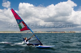 London 2012   Portland  Olympic Games  Womens RS-X  ITA  Alessandra SENSINI