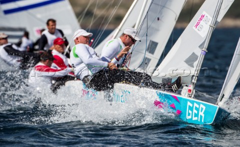 London 2012   Portland  Olympic Games  Star Class  GER  Frithjof KLEEN and Robert STANJEK