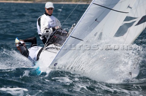 London 2012   Portland  Olympic Games  Star Class  SWE  Fredrik LOOF and Max SALMINEN